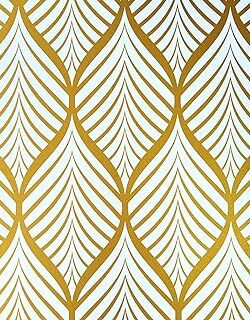 Pareti Oro e Bianco: Carta da parati e altre tecniche decorative